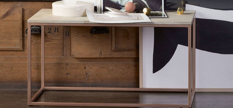 Rolf Benz 985 salontafel Tira marmer gecombineerde tafels
