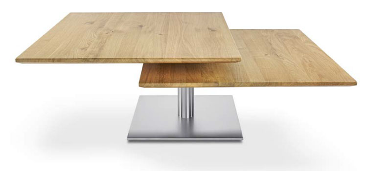 Ronald Schmitt dealer Lineo collectie salontafels. afgebeeld: Ronald Schmitt H509